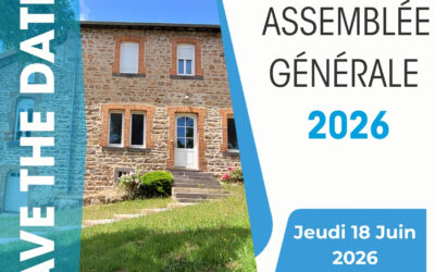 [À VOS AGENDAS !] L&rsquo;Assemblée Générale de l&rsquo;Association se tiendra le 18 juin prochain