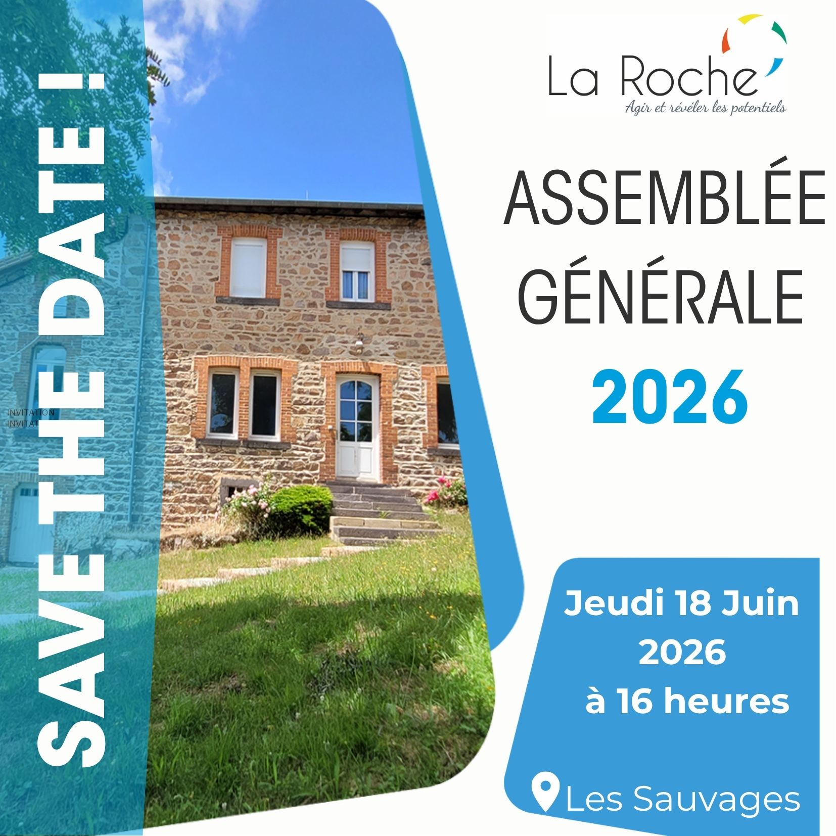 Invitation Assemblée Générale La Roche 2026