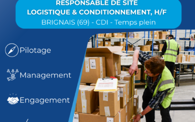 Responsable de site Logistique & Conditionnement, H/F, CDI, Temps-plein