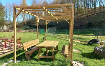 🏗️ Le BTP de l’Ouest Rhodanien façonne le « Jardin de Vie » : le matériel est installé à la MAS !